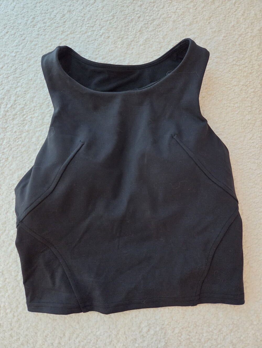 Lululon Black Sleeveless Tank Top